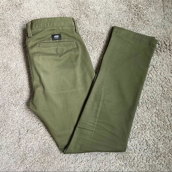 Vans Other - Vans Authentic Chino Green 30 Waist 32 Length